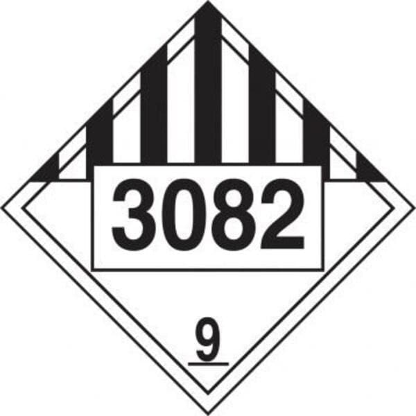 Accuform CHEMICAL SAFETY SIGN HAZARD CLASS 9 10 MPL791MG1 - main